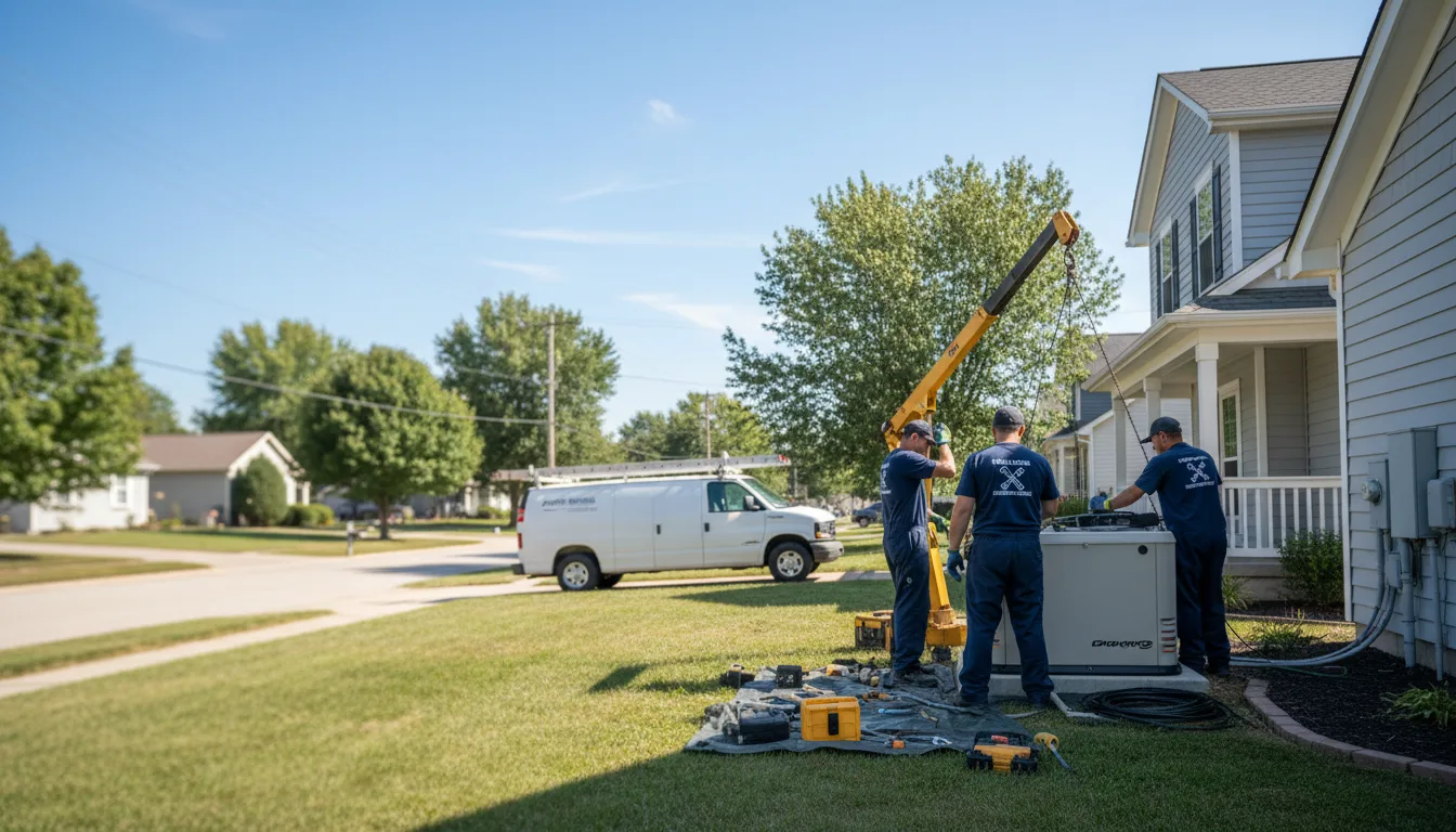 Generator Installation in Spencerville, IN near me